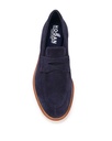 Suede slip-on loafers