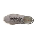 MEN’S GREY NUBUCK AND LEATHER SNEAKER