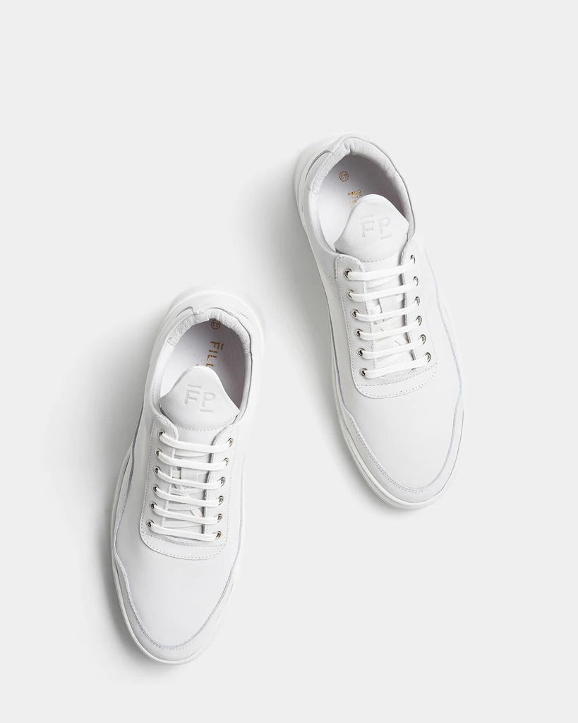 LOW TOP GHOST NAPPA WHITE