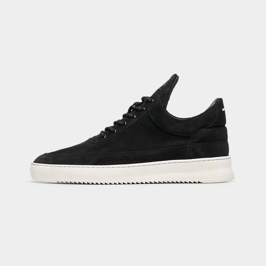 LOW TOP ORGANIC SUEDE BLACK