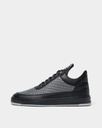 LOW TOP QUILTED DARK GREY