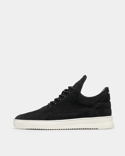 LOW TOP ORGANIC SUEDE BLACK