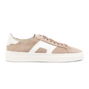 MEN’S BEIGE SUEDE DOUBLE BUCKLE SNEAKER
