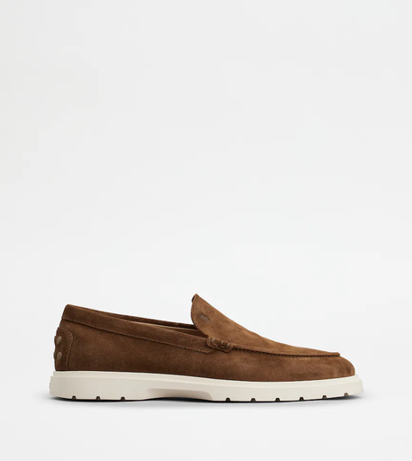 TOD'S SLIPPER LOAFERS BROWN