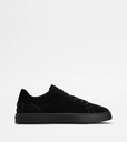 TOD'S ALL BLACK SUEDE SNEAKERS