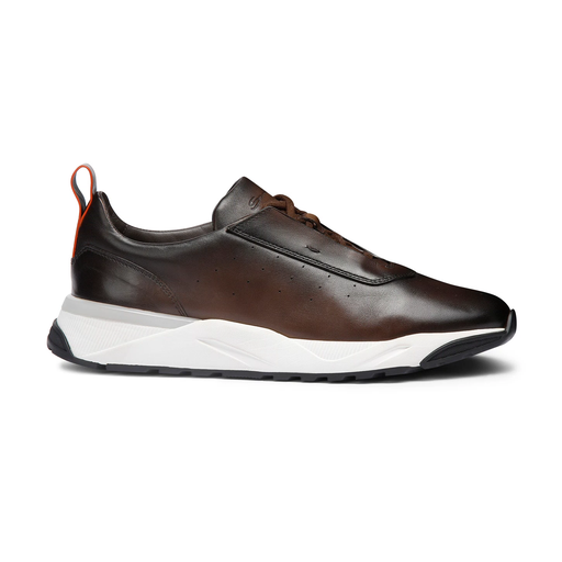 MEN’S BROWN DEER LEATHER SNEAKER