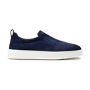 MEN'S BLUE SUEDE SLIP-ON SNEAKER