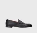 TUMBLED PENNY LOAFER BLACK