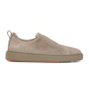 MEN'S GREY SUEDE SLIP-ON SNEAKER