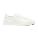 MEN’S WHITE DOUBLE BUCKLE SNEAKER