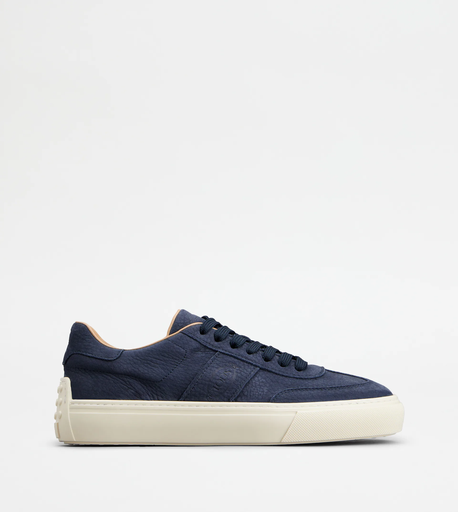 TOD'S NUBUCK NAVY SNEAKERS