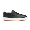 MEN'S BLUE TUMBLED LEATHER SNEAKER