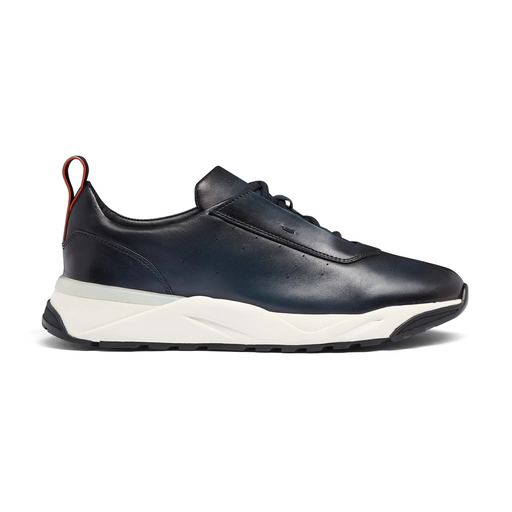 MEN’S BLUE PREMIUM LEATHER SNEAKER