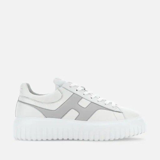 [I1574] H - STRIPES WHITE/GREY