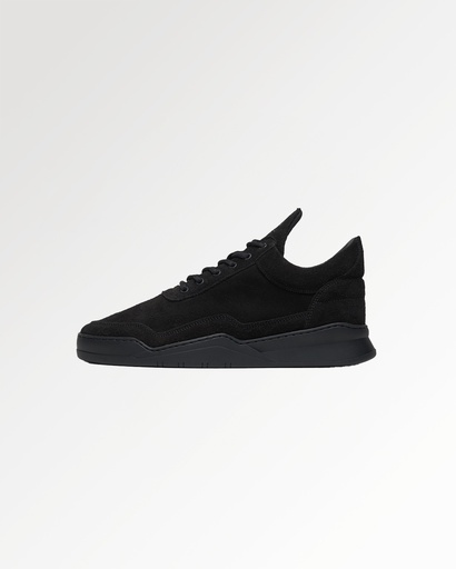 LOW TOP GHOST FUZZ BLACK