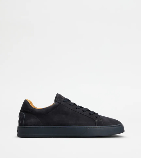 TOD'S BLUE PASHMY SUEDE SNEAKERS