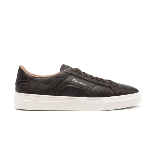 MEN’S BROWN DOUBLE BUCKLE SNEAKER