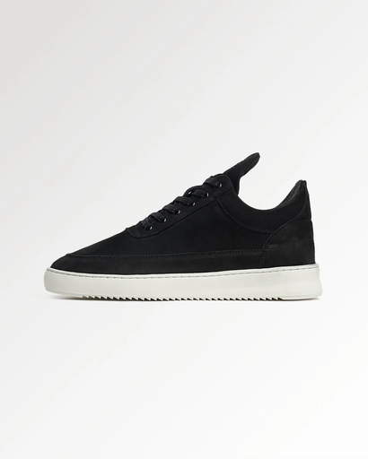 LOW TOP RIPPLE NUBUCK BLACK