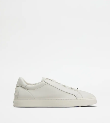 TOD'S OFF WHITE ELASTICO SNEAKERS
