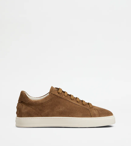 TOD'S SUEDE BROWN SNEAKERS