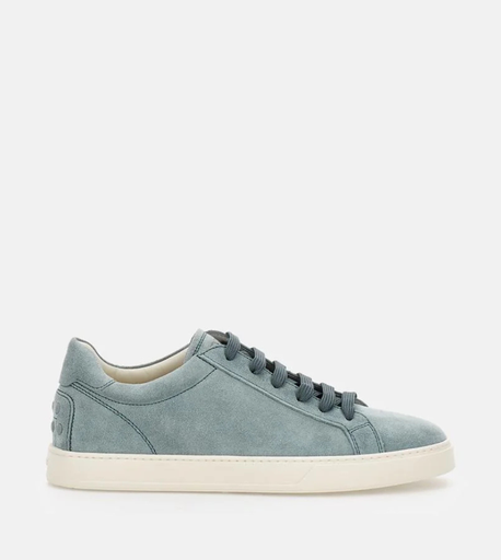 TOD'S SUEDE LIGHT BLUE SNEAKERS
