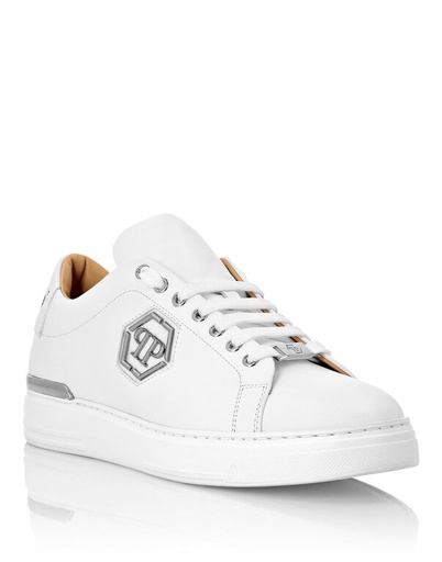 LO-TOP SNEAKERS HEXAGON WHITE